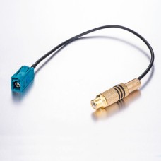 Cablu adaptor video, Fakra - RCA, pentru camera marsarier - 650096