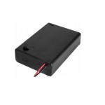 Soclu pentru 3 baterii R6, AA, cu intrerupator - 123929 Soclu pentru 3 baterii R6, AA, cu intrerupator - 123929