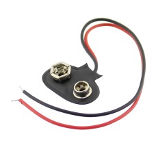 Soclu pentru baterie 9V, 6F22, 125311