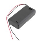 Soclu pentru 2 baterii, tip R6, AA, cu intrerupator, 503235