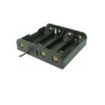 Soclu pentru 4 baterii R6, AA, L101110