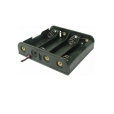 Soclu pentru 4 baterii R6, AA, L101110