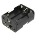 Suport pentru baterii R6, pentru 6 baterii, COMF, BH363-1B, T102895 Suport pentru baterii R6, pentru 6 baterii, COMF, BH363-1B, T102895