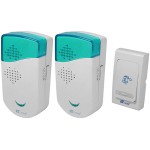 Sonerie fara fir, dubla, alimentare cu baterii - 111903