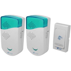 Sonerie fara fir, dubla, alimentare cu baterii - 111903