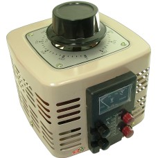Autotransformator variabil, 1000W, voltmetru analogic - 111141 Autotransformator variabil, 1000W, voltmetru analogic - 111141