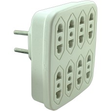 Distribuitor retea x 8 prize, fara impamantare - 111841 Distribuitor retea x 8 prize, fara impamantare - 111841