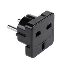 Adaptor priza Anglia, negru - 401573