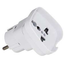 Adaptor priza, Anglia, cu impamantare, Commel, 524562 Adaptor priza, Anglia, cu impamantare, Commel, 524562