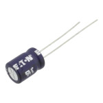 Supercondensator, 1F, 2.5V DC, EATON ELECTRIC, B0810-2R5105-R, T130191
