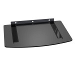 Suport pentru DVD, Blu-Ray, pe perete, din sticla, L103249