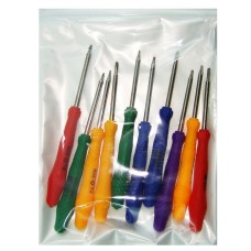 Set surubelnite de precizie, tija 2.5x33mm, 10 piese, 065553