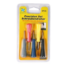 Set surubelnite de precizie, tija 20x2mm, 5 piese - 117130