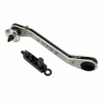 Cheie cu surubelnita Phillips, plata, lungime 135mm, PH1, PH2, PH3, SL 6mm, ENGINEER, DR-56, T222913