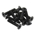 Set 10 suruburi M4, otel, lungime 20mm, cap ingropat, pas filet 0.7, BOSSARD, S000341