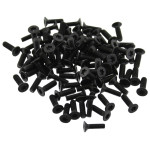 Set 100 suruburi M2,5, 8mm, otel inoxidabil A2, BOSSARD, S000346