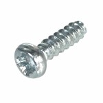 Surub 3x9.7mm, cap rotund, in cruce, D000954 Surub 3x9.7mm, cap rotund, in cruce, D000954