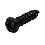 Surub 4x17.6mm, cap rotund, bombat, in cruce, D000955 Surub 4x17.6mm, cap rotund, bombat, in cruce, D000955
