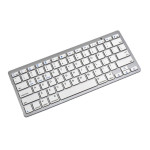 Tastatura slim, argintiu, Bluetooth, WB-8022, 196916