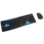 Kit tastatura si mouse, wireless, Gamer, Quer - 401366