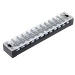 Regleta 12 pini, cu capac de protectie, 163x30mm - 128942