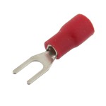 Terminal tip furca, 4mm, sertizare, 124066