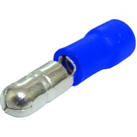 Terminal 4,2mm, tata, izolat, albastru - 125925 Terminal 4,2mm, tata, izolat, albastru - 125925