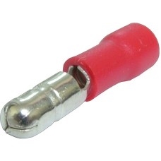 Terminal 4,2mm, tata, izolat, rosu - 125926 Terminal 4,2mm, tata, izolat, rosu - 125926