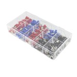 Pachet papuci auto, 2,8, 4,8, 6,2mm, 251 piese - 200018