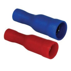 Set 25 terminale izolate, 1.5 - 2.5 mm², 5 mm, Commel, 524378