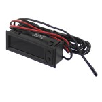 Termometru de interior-exterior, voltmetru, 12V, 105143