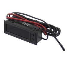 Termometru de interior-exterior, voltmetru, 12V, 105143