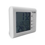 Termometru, ceas si higrometru, cu afisaj LCD - 105150