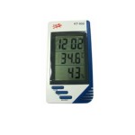 Termometru, ceas si higrometru, cu afisaj LCD, KT-906 - 110947