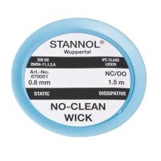 Tresa absorbanta 0,8mm, 1,5m, No-Clean, 870051, Stannol, 330358 Tresa absorbanta 0,8mm, 1,5m, No-Clean, 870051, Stannol, 330358