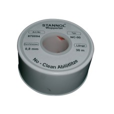 Tresa absorbanta 0,8mm, 30m, No-Clean, 870094, Stannol, 330359