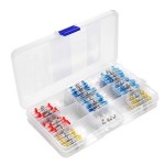 Set 120 tuburi termocontractabile, cu inel cu fludor, 303513 Set 120 tuburi termocontractabile, cu inel cu fludor, 303513