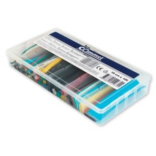 Set 100 buc tub termocontractant, colorate, 10cm, 524485 Set 100 buc tub termocontractant, colorate, 10cm, 524485
