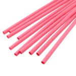 Set 10 bucati tub termocontractant 10mm, 1m, rosu, L100560
